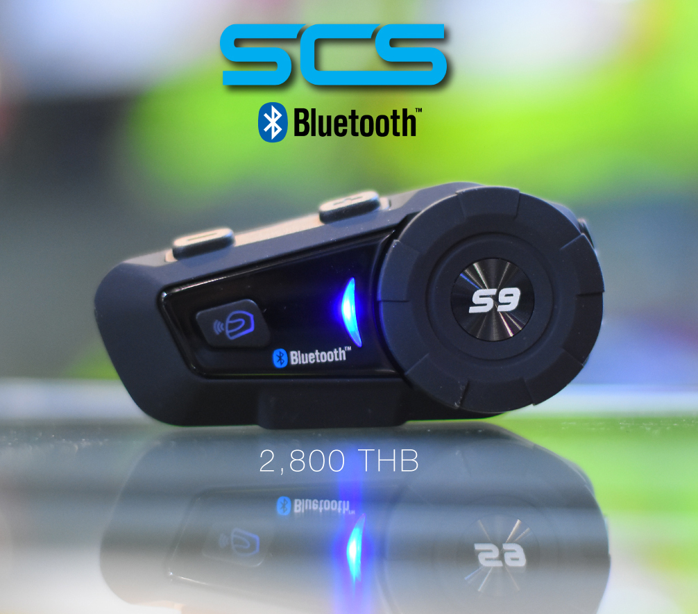 SCS ETC HELMET BLUETOOTH INTERCOM  S9 FOR ANY HELMET
