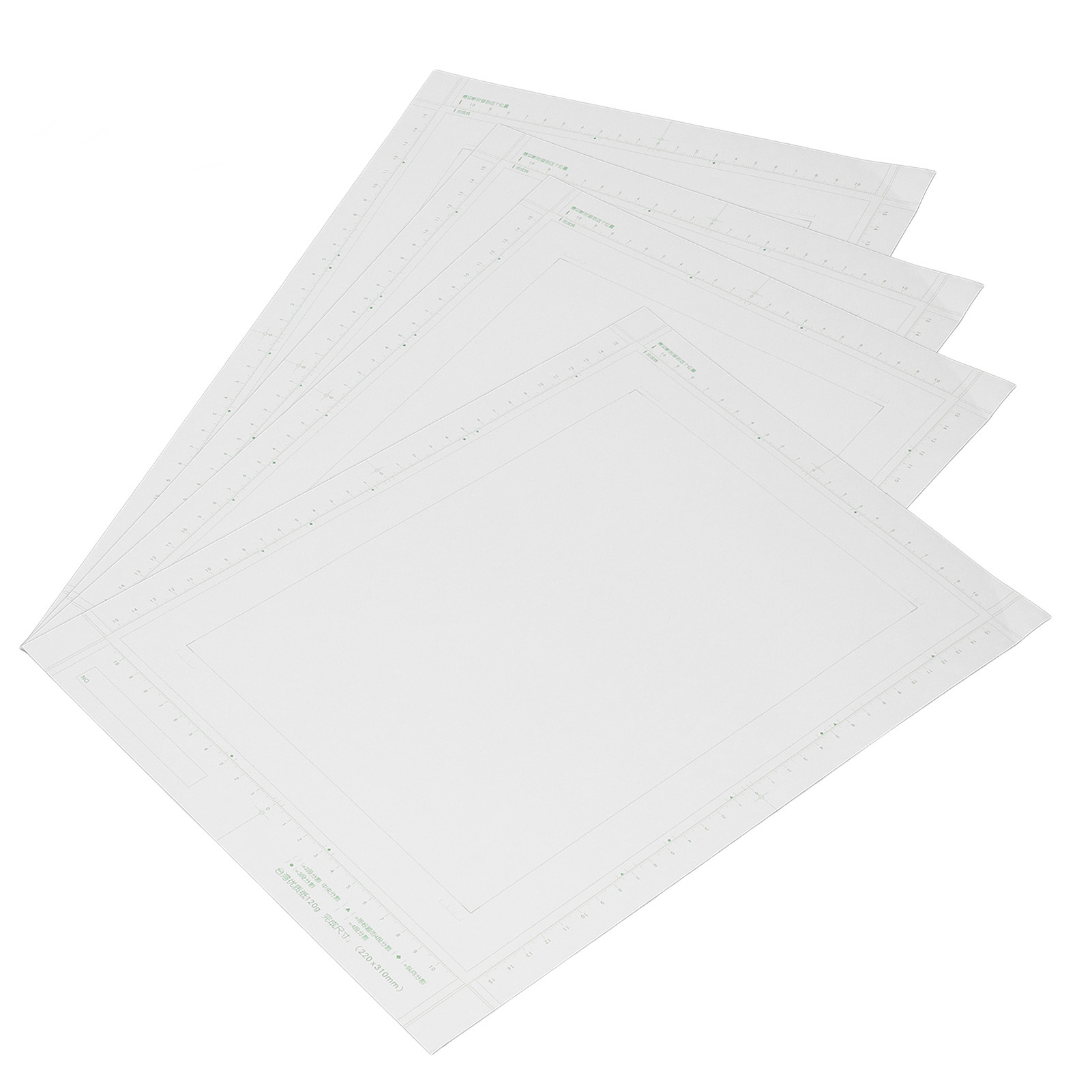 Animation Paper, Yellowing Wide Applicability B4 Manga Paper Practical Portable with Scale for Comic. 