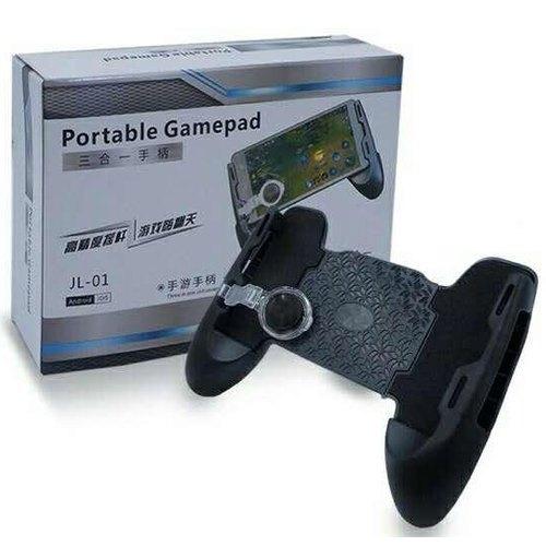 3 in 1 Portable JL-02 Joystick Grip Handle Mobile Gamepad Controller for PUBG/Rules of Survival/Knives Out Smart Mobile Phone. 