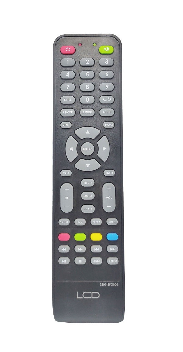 Remote Control for China TV 2207 China Led Remote EP000 China LCD LED 2207-EP0000 TV Remote Control. 