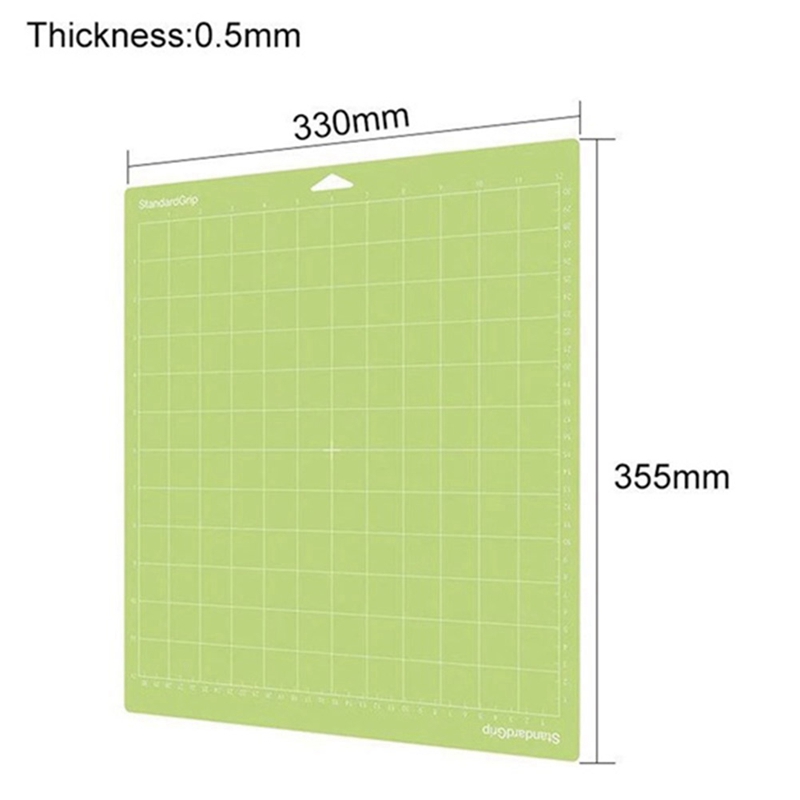 4 Pcs Mixed Color PVC Cutting Mat Grid Cutting Pads Cutting Plotter Pad Replacement Accessories for Cricut Maker/Cameo 4. 