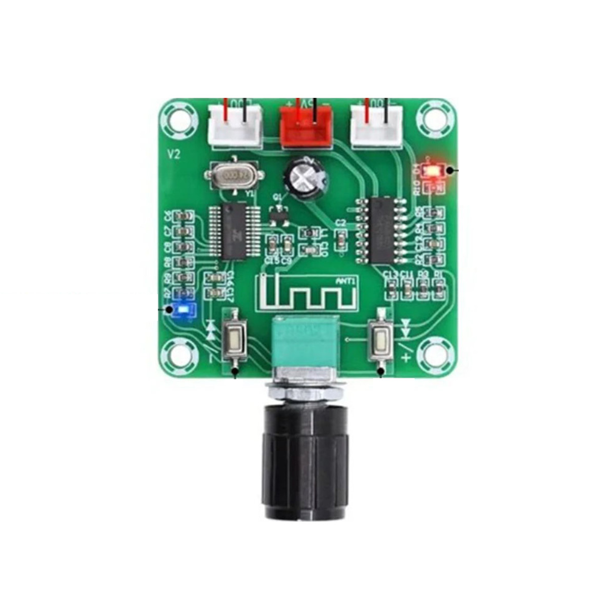 Bluetooth 5.0 Amplifier Board Mini Module - 2 Channel 5W+5W for Speakers