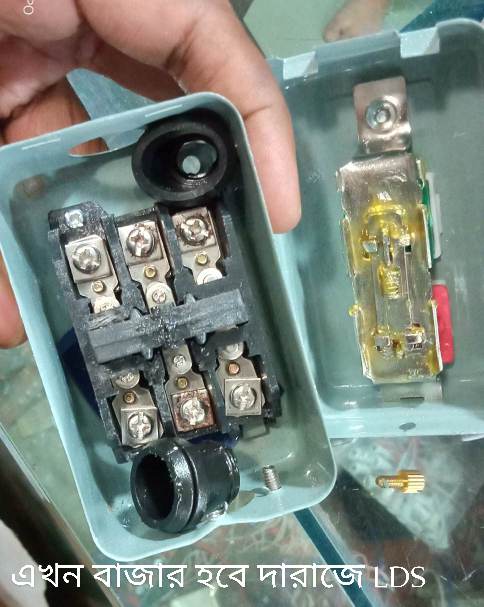 Motor Switch Motor Push Cona DP Water pump switch Cona Dp Switch 32amp Cona 1pcs. 