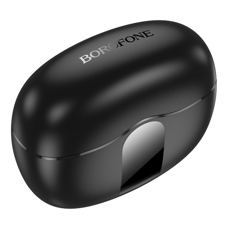 Borofone FQ3 Soulmate ANC+ENC Noise Reduction Wireless BT Headset TWS Earbuds(Black). 