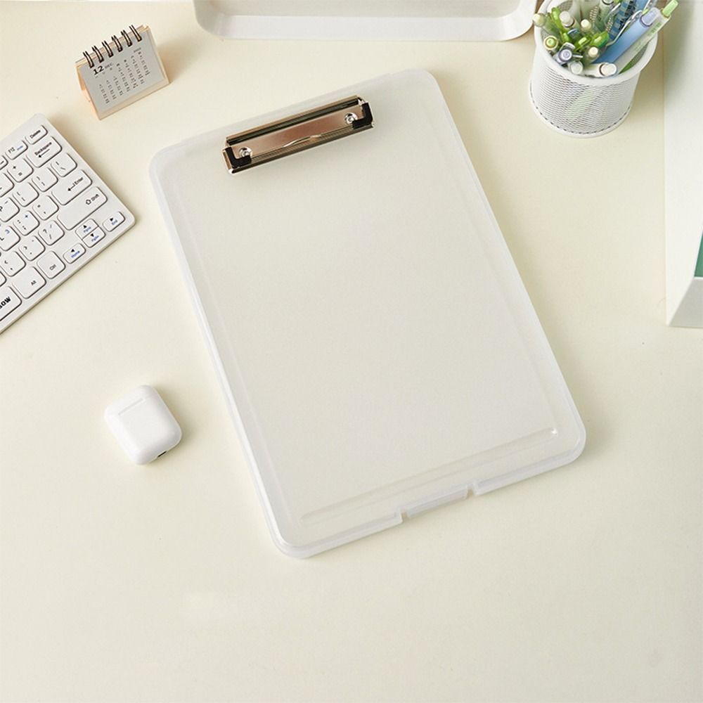 Stationery Student File Organizer Test Paper Writing Pad Document Document File Folders Storage Clipboard A4 Clipboard File Box Case Writing Clipboard