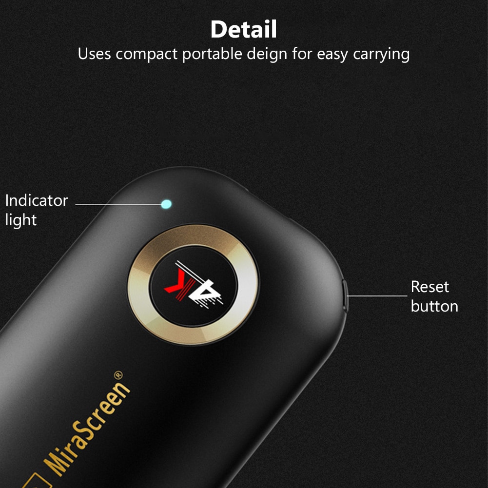 Mirascreen G9 Plus 2.4G 5G 4K Wireless HDMI-compatible Dongle TV Stick Miracast Airplay Receiver Wifi Dongle Mirror Screen. 