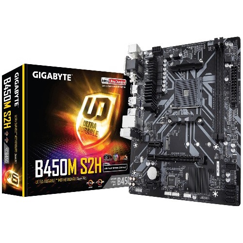Gigabyte B450M S2H AMD Processor Motherboard: Buy Online at ...