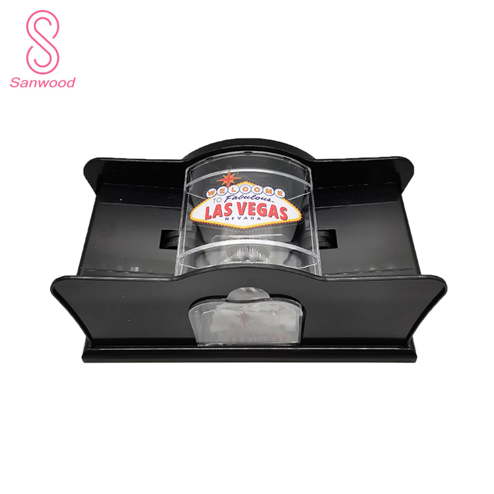 Easy-to-use Card Shuffler Professional Manual Card Shuffler for Holdem Equipment for Smooth Dealing U-shaped Groove Board Game Tool Fair Play Card Shuffler. 
