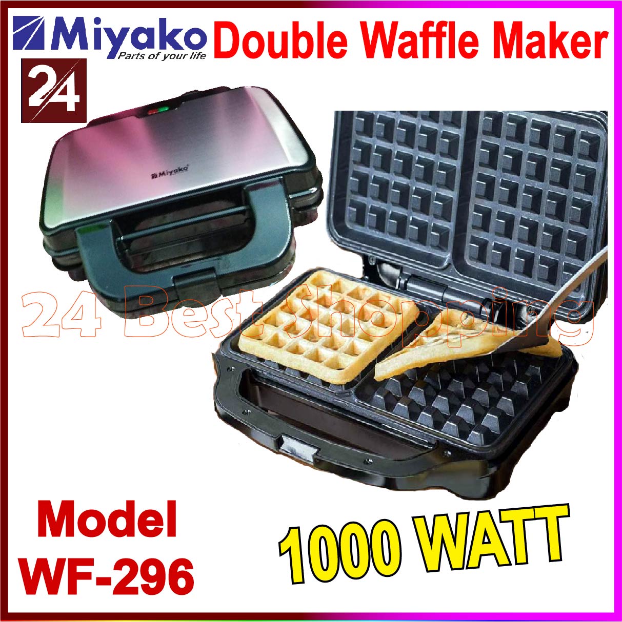 waffle maker miyako