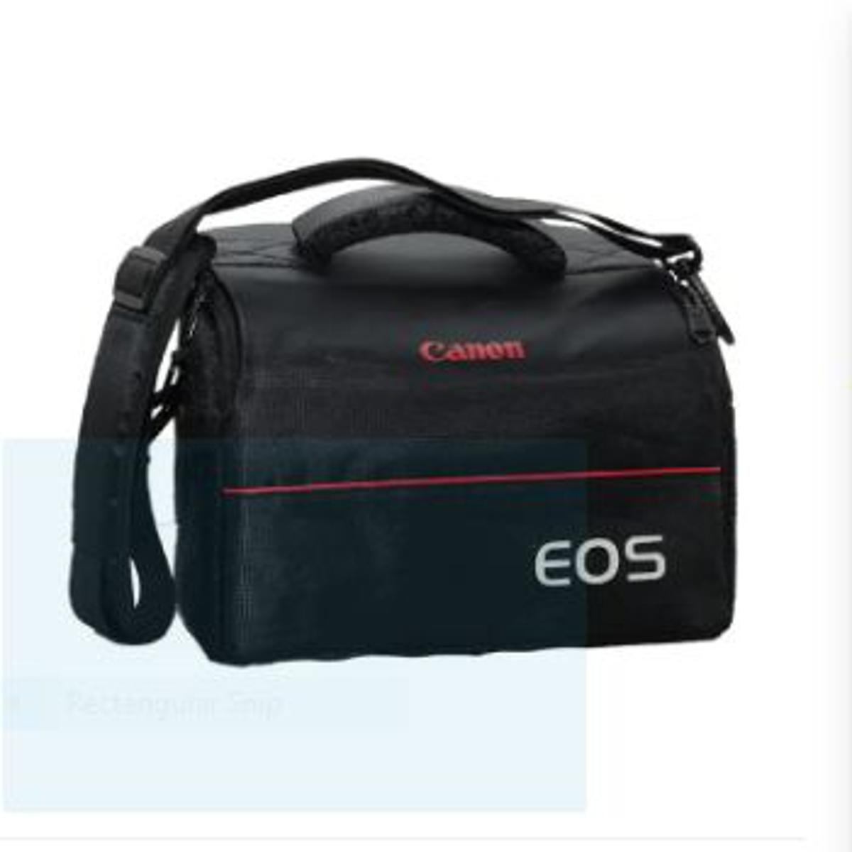 Canon Dslr Camera Bag Model Sl-20 Black And Red - Dslr Camera