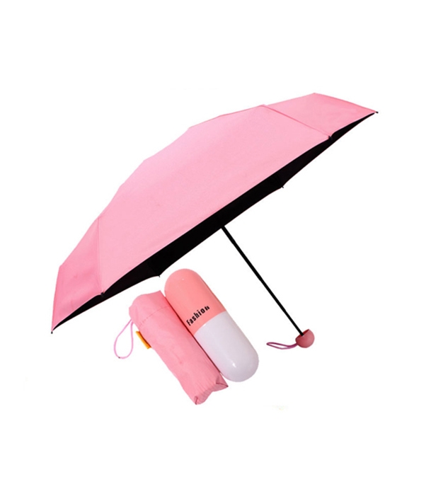 Capsule umbrella Folding Umbrella Foldable umbrella mini capsules umbrella with cute capsule case