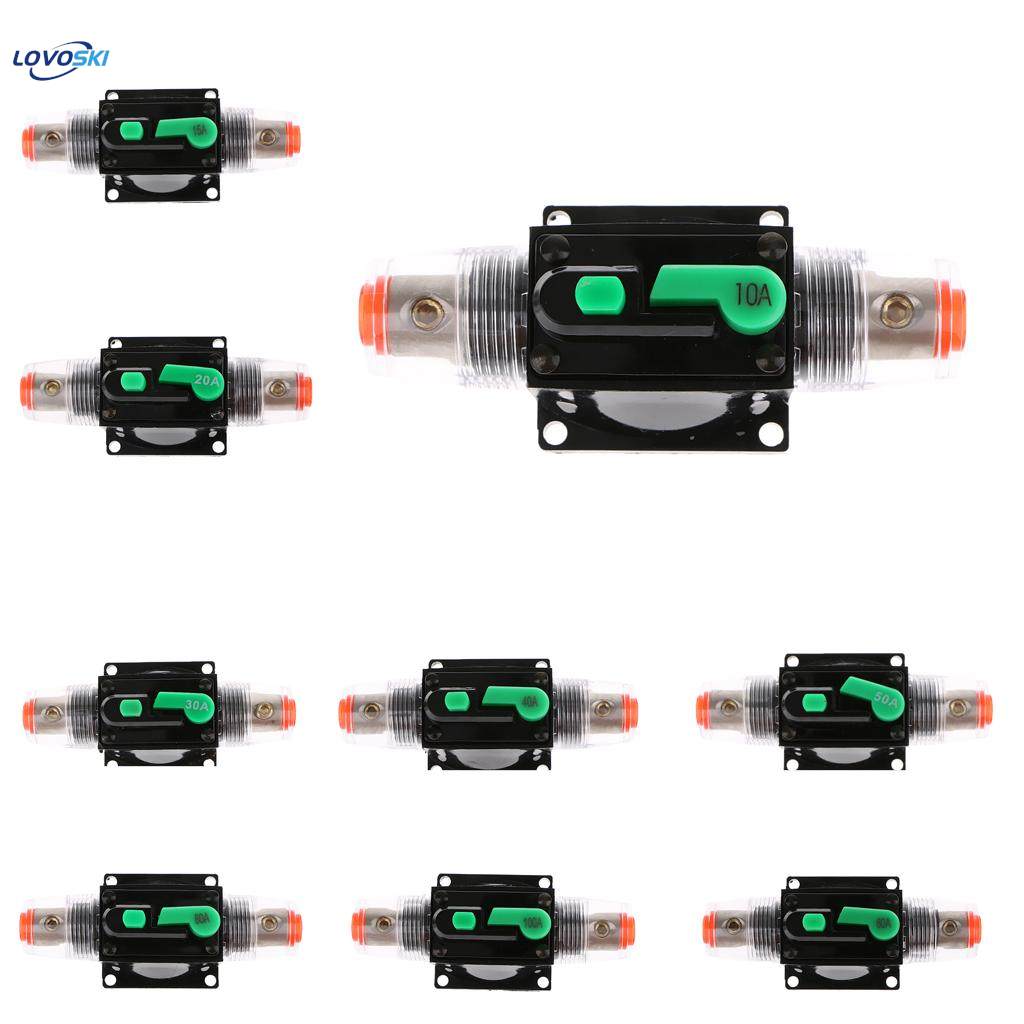 In-Line Circuit Breaker Stereo/Audio/Car/RV 10A/10AMP Fuse 12V/24V/32V