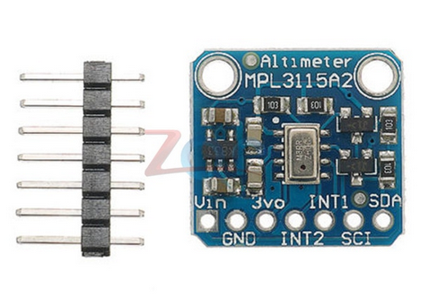 MPL3115A2 Temperature, Pressure, Altitude sensor. 