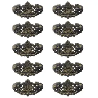 10 Pack Vintage Kitchen Cabinet Pull Furniture Drop Pull Drawer Handles Bedroom Dresser Knobs Antique Bronze Buy Online At Best Prices In Bangladesh Daraz Com Bd