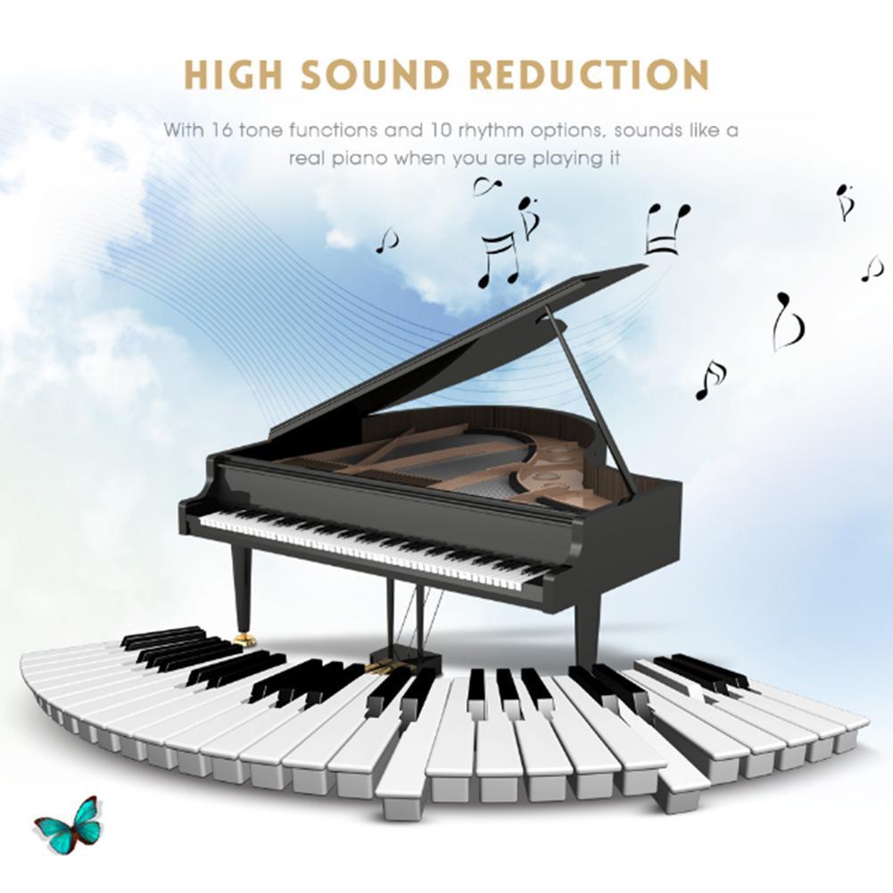 Portable 49-Key Flexible Silicone Roll Up Piano Folding Electronic Keyboard. 