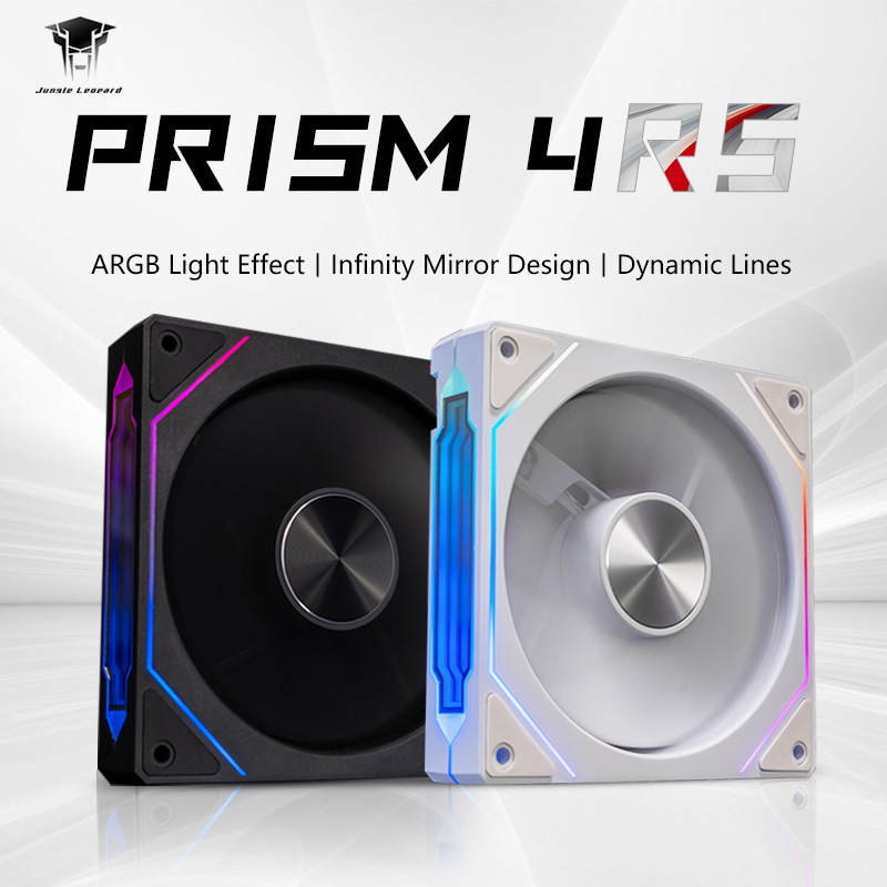 Jungle Leopard Case Fan 120mm 5V 3Pin ARGB Cyclic Mirror Light Effect PWM 800-1800RPM LianLi Cooling Fan