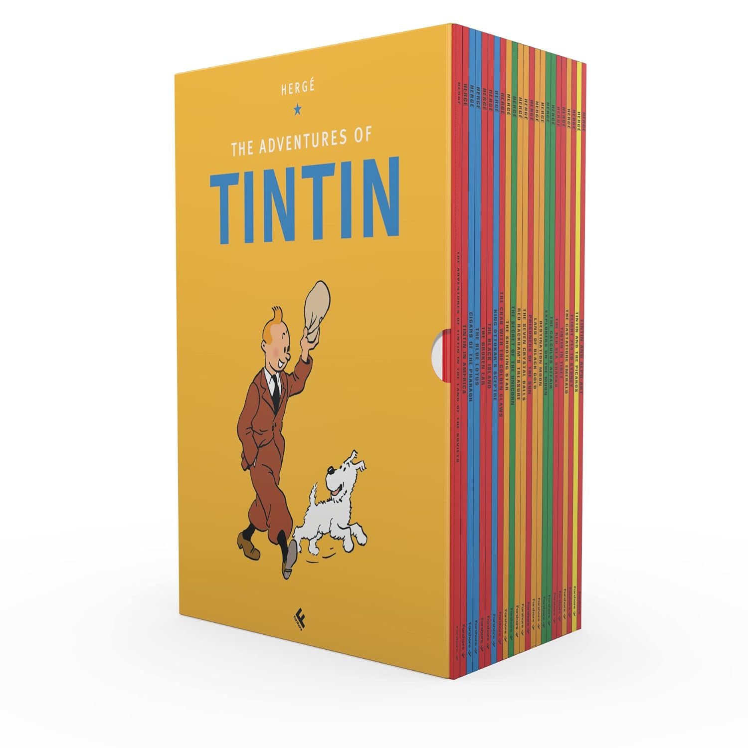 The Adventures of Tintin (Set of 23 Books)