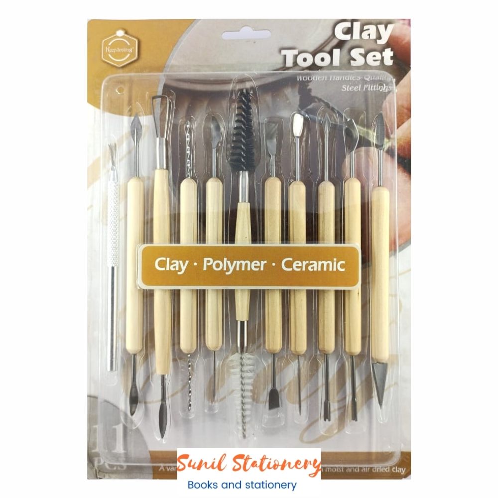 11 Pcs Pottery Clay Sculpture Tool Set