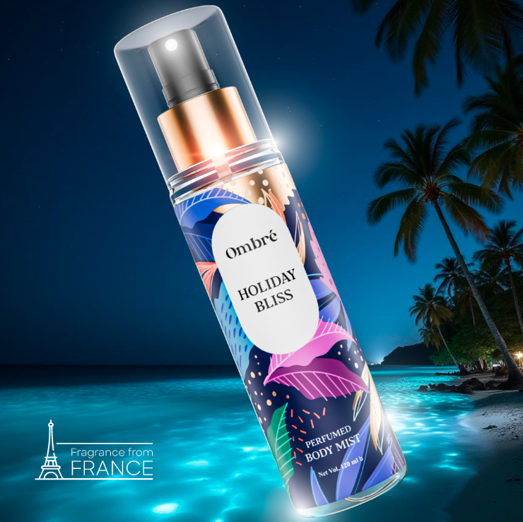 Ombre Perfumed Body Mist - Holiday Bliss - 120ml. 