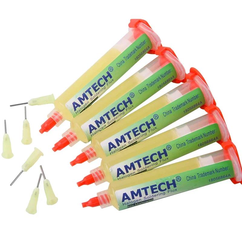 Solder Paste 100%Original AMTECH NC-559-ASM BGA No-Clean Solder Paste Welding Flux Grease 10cc Soldering fluxo de solda MuXiaRe. 