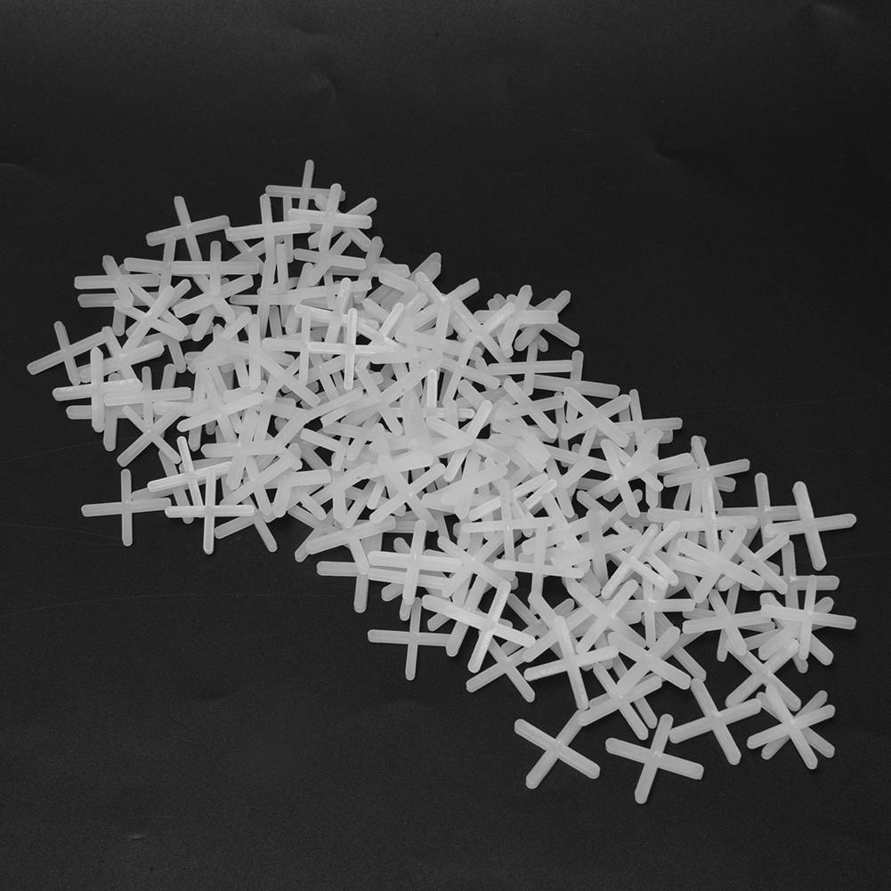 Tile Spacer 2000Pcs Ceramic Tiler Plastic Cross Plumber Reuseable Leveling System 2mm/2.5mm. 