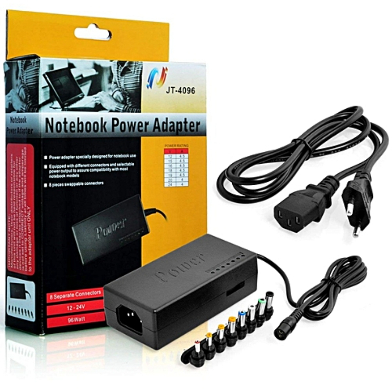 Laptop Universal AC Adapter Power Supply Charger Cord Voltage Daraz