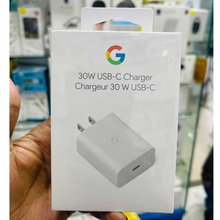Google 30W USB-C Charger and Cable Fast Charging Pixel Phone Charger Compatible with Google Products and Other USB-C devices. 