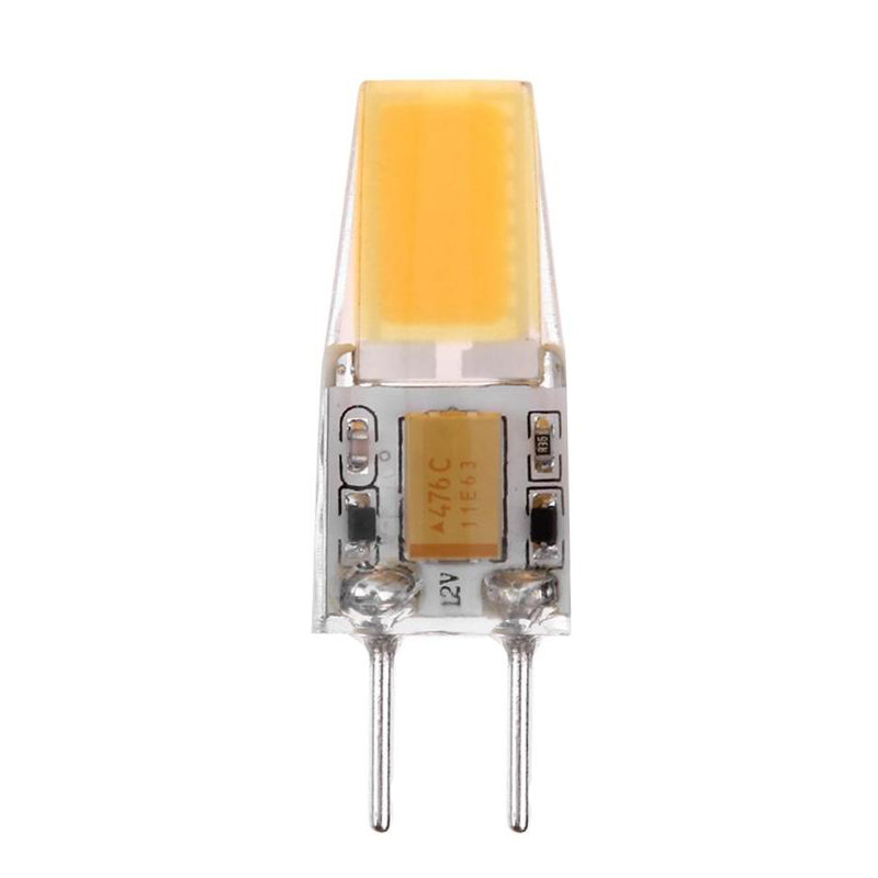 5W Mini GY6.35 LED Silicone Crystal Light Bulbs AC/DC 12V 1508 No Flicker Cold Warm White Replace Halogen 50W Chandelier Lamps. 