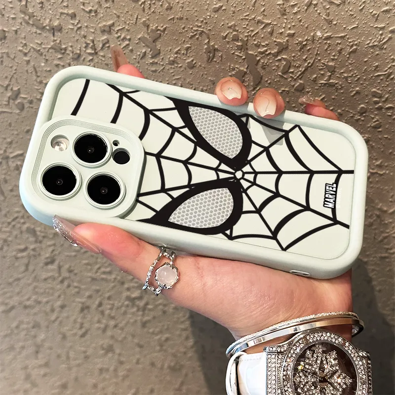 Spider Man Plain Multistep Soft Phone Case for Realme C55 C53 C33 C31 C35 C21 C11 OPPO Reno 10 Pro 5G 7 6 5 8 Lite 8 Pro 8T. 