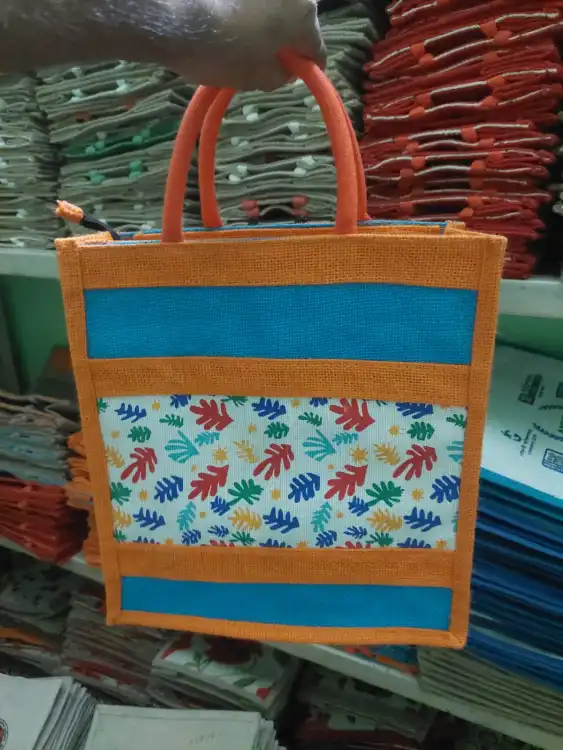 Jute lunch bags lowest price hot sale