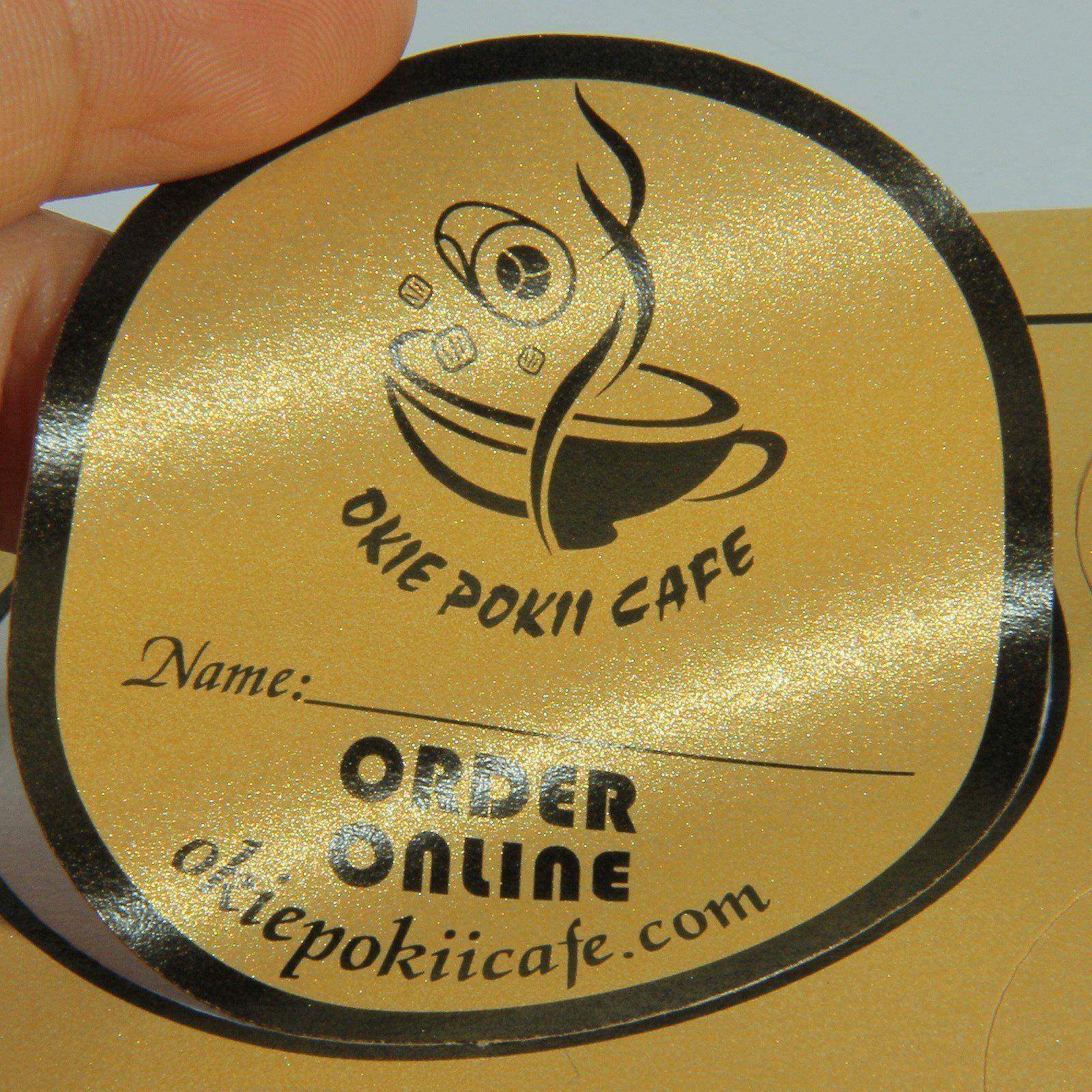 New Bottle Labels Stickers Customized Water Beverage Drink Custom Paper Stickers Anti-freezing Waterproof Label Stickers. 