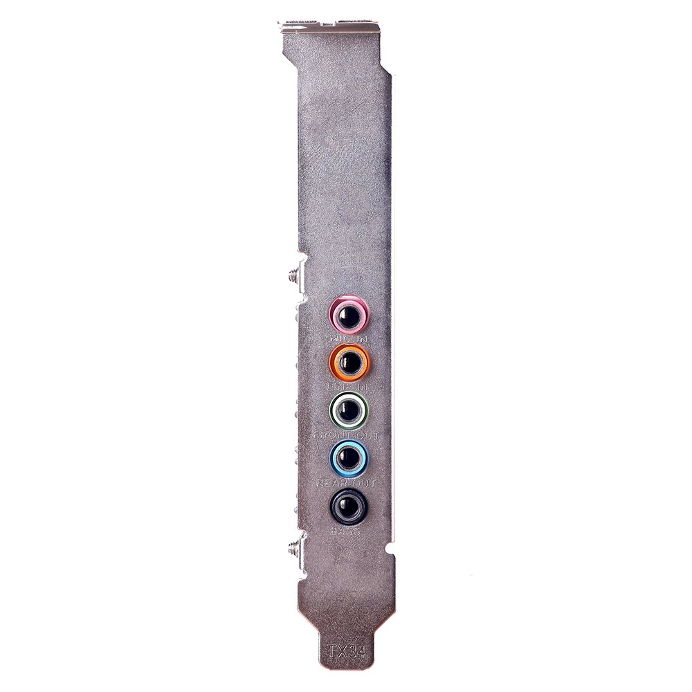 Pcle Sound Card Channel CMI8738 Chipset Audio Interface PCI-E 5.1 Stereo Digital Card Desktop Soundcard Connectors For Computer. 