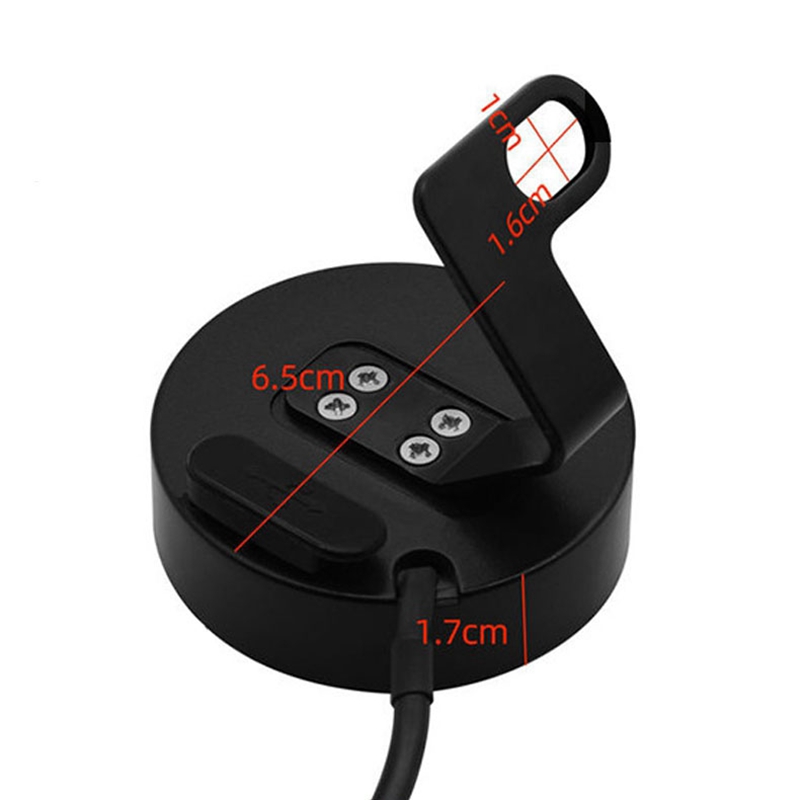 JDXHLAU 5 in 1 Motorcycle Water Temperature Meter USB Rechargable Time Voltmeter LED Night Vision Meter with Temperature Sensor. 