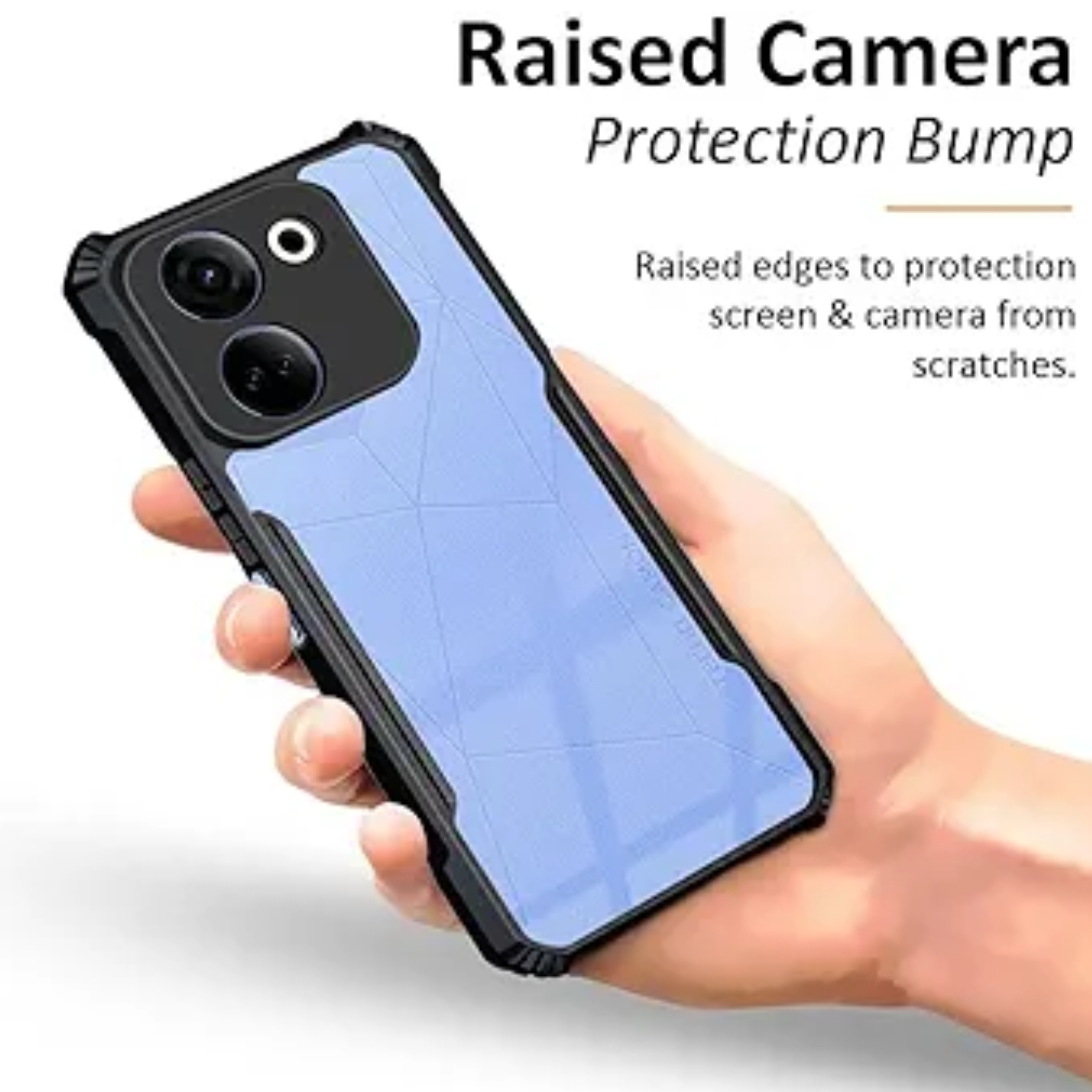 New Design Xandhu Shockproof Transparent Cover For Tecno Camon 20. 