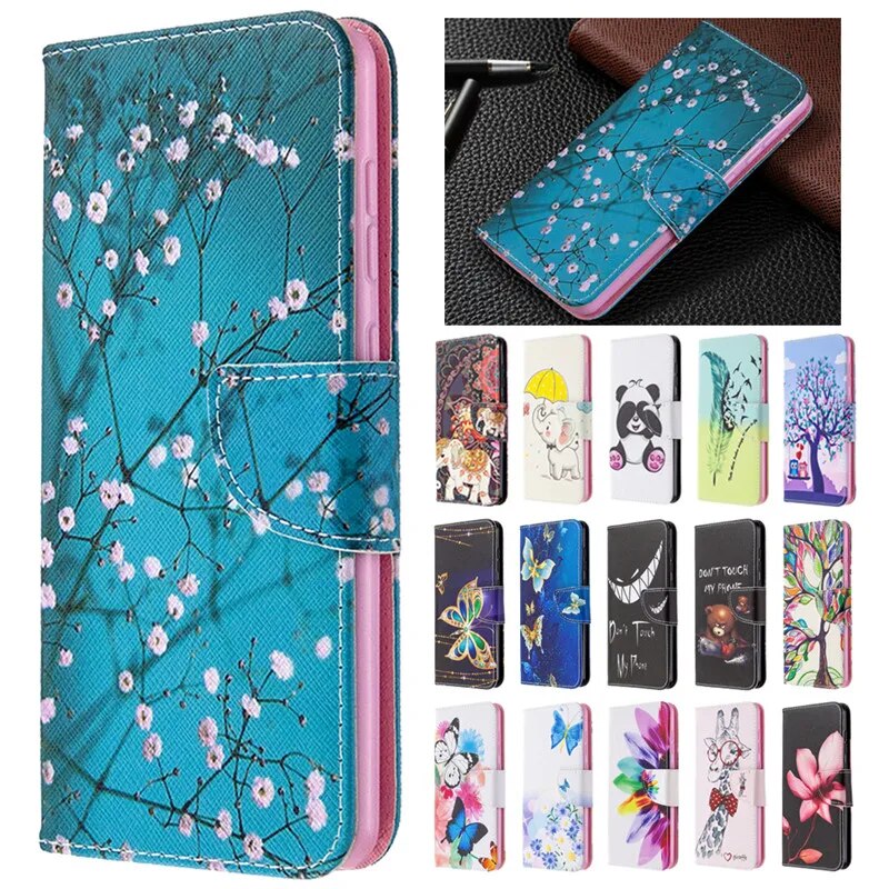 Funda for Infinix Hot 11s NFC 6.78 Etui Magnetic Book Case for Infinix Hot11s NFC X6812B Capa Painted Leather Wallet Cover Case