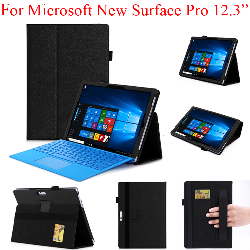 【WSJJ Store】Business Bag For Microsoft Surface Pro 7 12.3 inch Cover Case, Can Hold Keyboard. For SurfacePro 3 4 5 Stand Shell. 