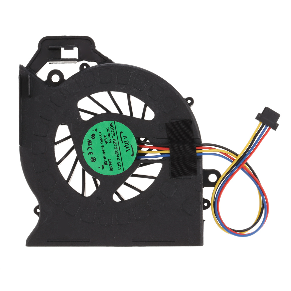 HXSJ Cpu Cooling Fan Cooler For Hp Pavilion Dv6-6000 Dv7-6000 Lapt-op Pc 4 Pin 4-Wire. 