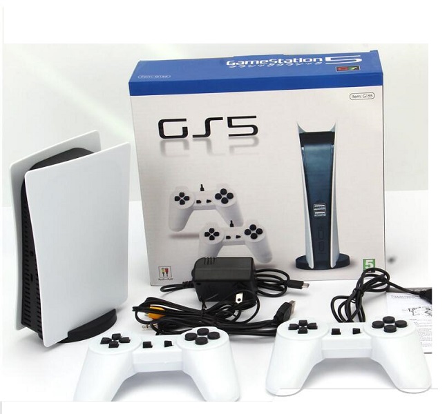 G115 Retro Game Console GS5 Game Station 200 Game Build in Tv Game. 