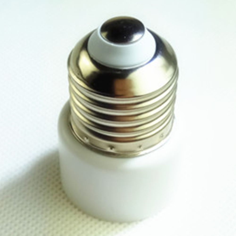 E26/E27 Light Socket To Plug Adapter Flame Retardant Lamp Holder Converter Prong Outlet Plug Converter Fit for 2/3 Prong Convert. 