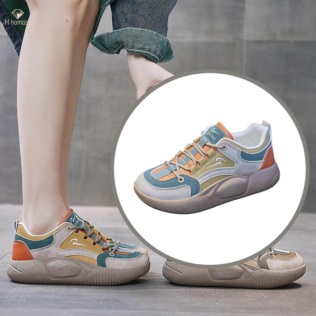 Women's Walking Shoes Non Slip Lightweight Versatile Casual Sport