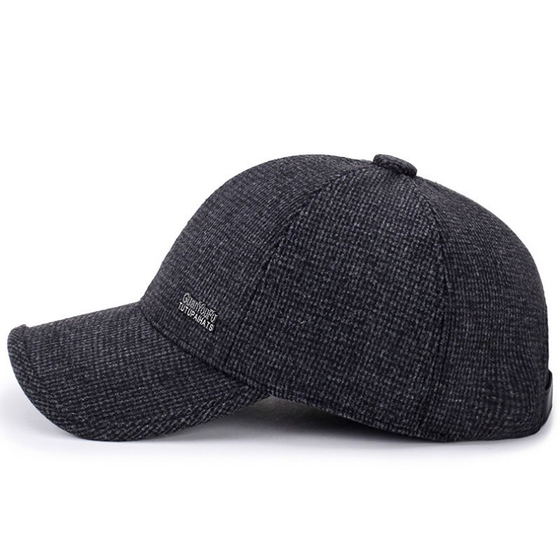 【happy one】BING YUAN HAO XUAN Arrival Winter Spring Autumn Caps With Warm Winter Hat for Men. 