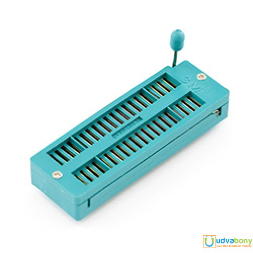 40 Pin Universal ZIF Socket 40Pin DIP 40 Pins 2.54mm Pitch IC Chip ZIF Socket Adaptor For Electric Fittings Universal IC Test And Program Electrical Circuitry & Parts. 