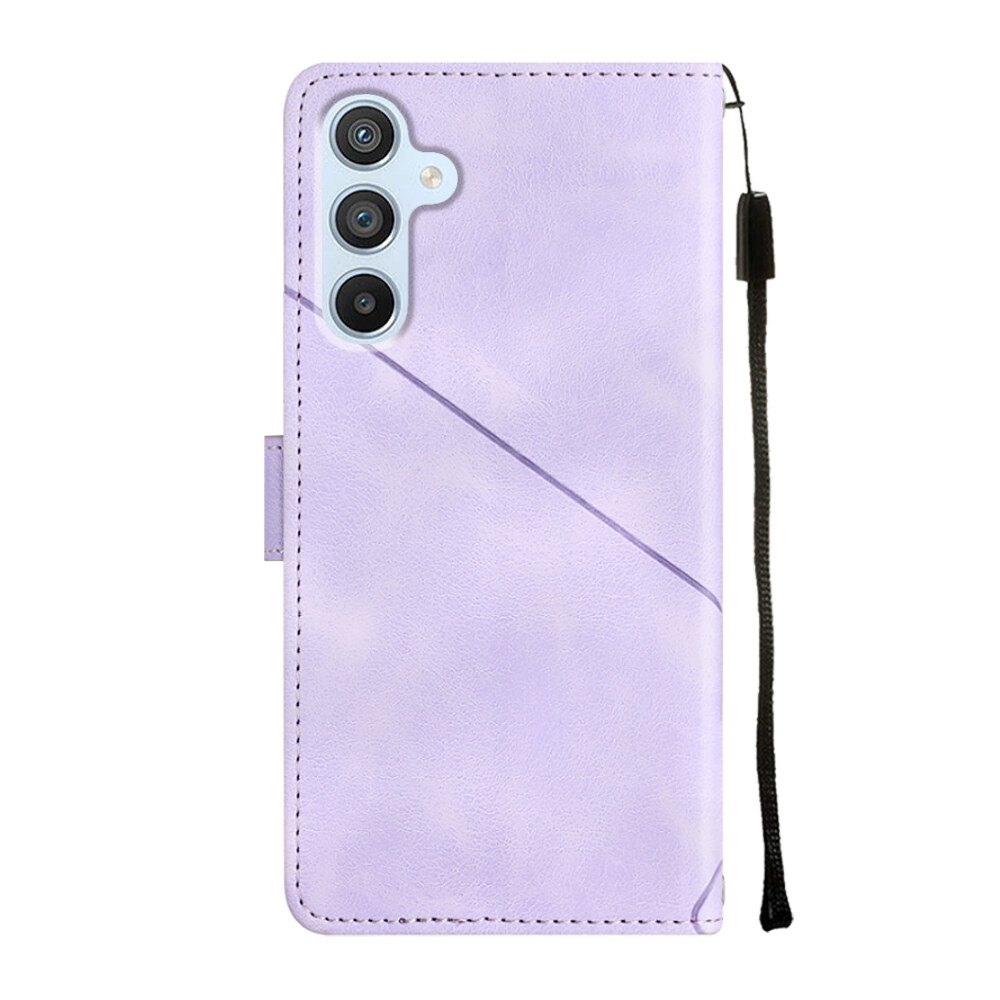 lthmy for Samsung Galaxy A54 5G Case Embossed Leather Wallet Flip Stand Cover. 