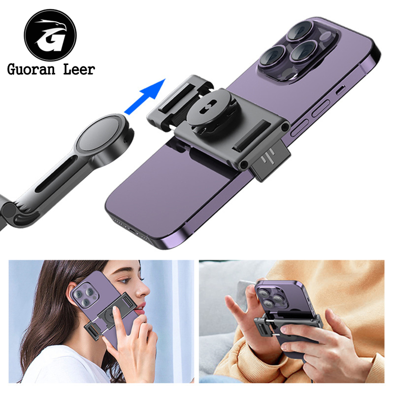Auto Tracking Phone Holder 360 Degree Rotation AI Face Recognition Phone Stand Stabilizer Face Body Phone Shooting Mount For Live Vlogging Streaming Video
