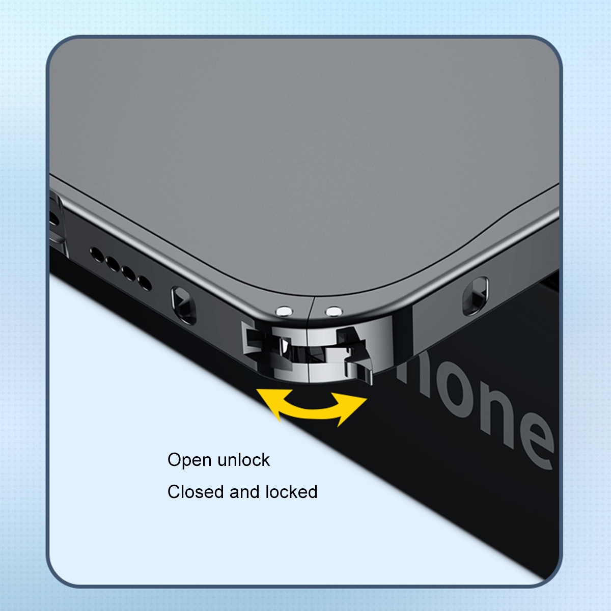 Metal Frame Frosted PC Shockproof Phone Case For iPhone 12 Pro Max. 