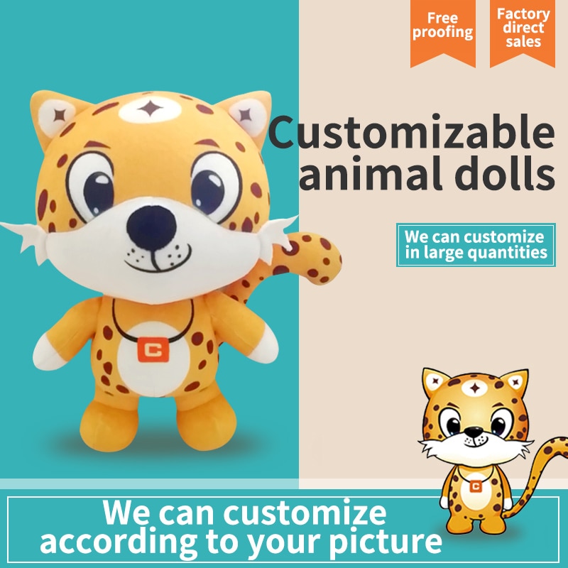 High Quality Professional Make Your Own Custom Plush Toy Character Plushie Custom Dolls Stuffed Animals