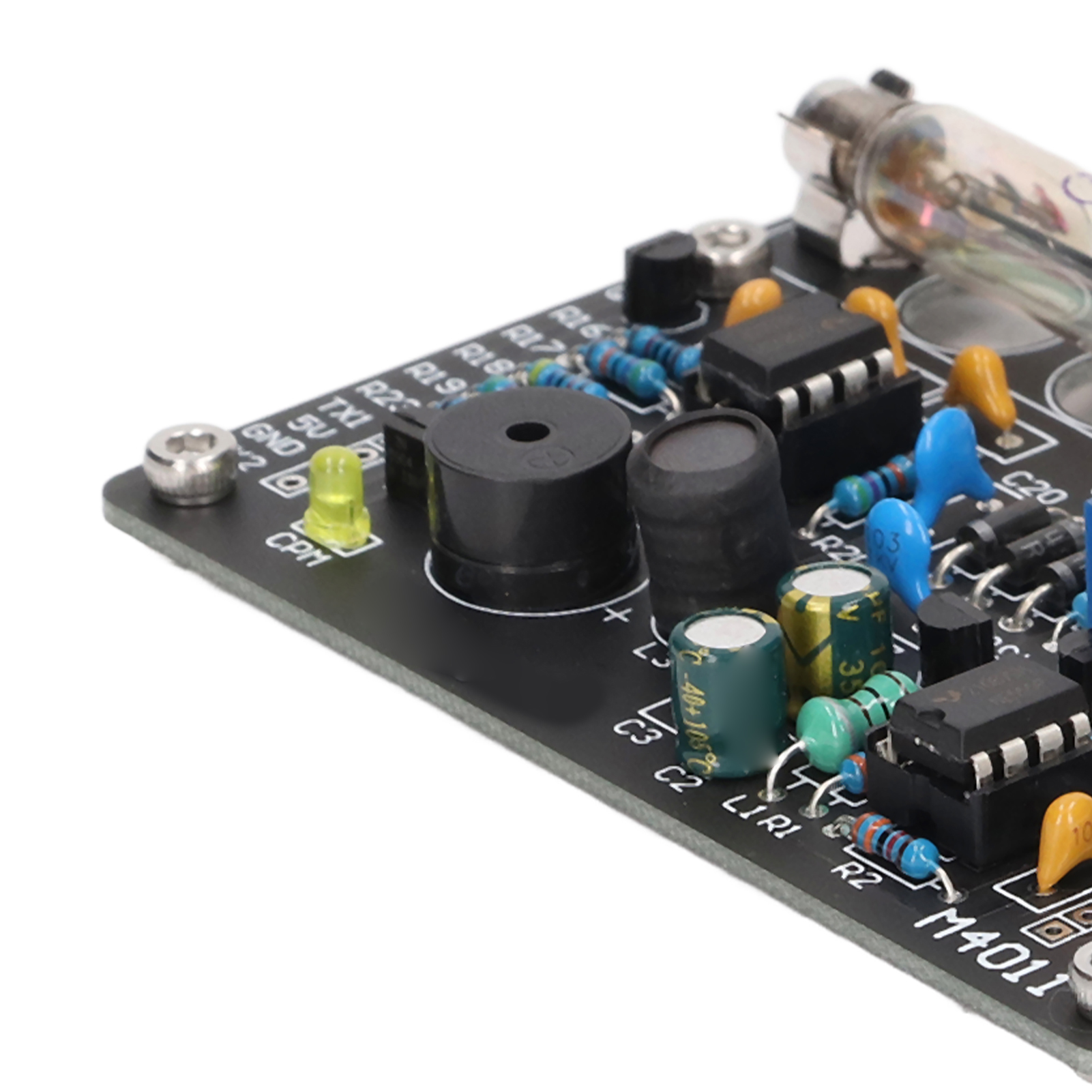 Geiger Counter Module, Nuclear Radiation Detector Stable Circuit Structure Resin for Marble. 