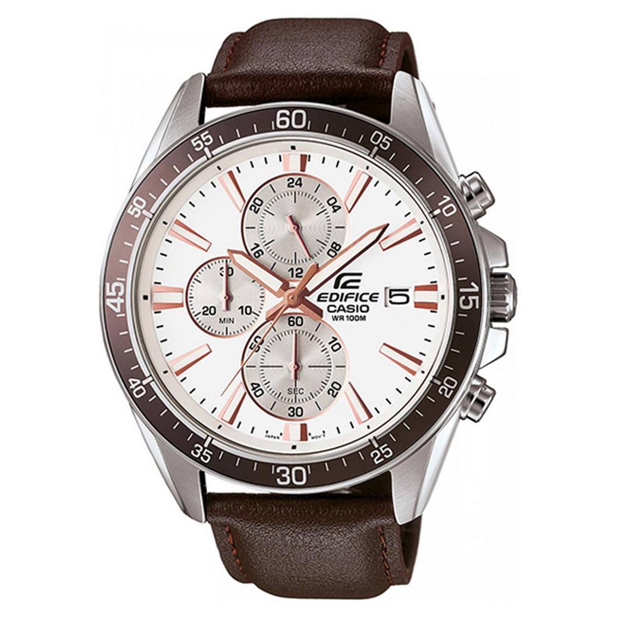 Casio Edifice EFR-546L-7AVUDF Analog Wrist Watch For Men - Brown: Buy  Online at Best Prices in Bangladesh | Daraz.com.bd