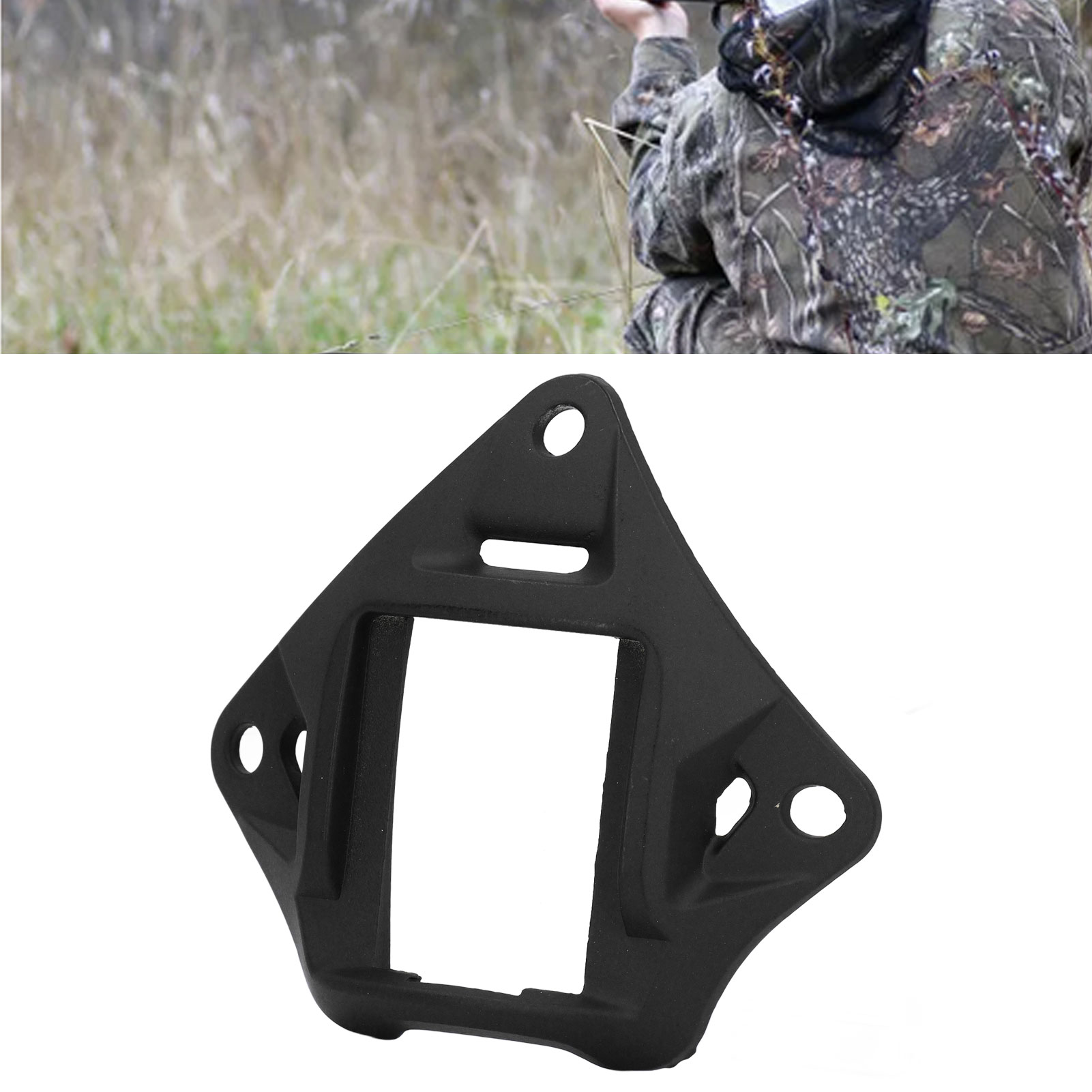 Helmet accessories helmet nvg mount bracket helmet nvg base sports helmet nvg mount helmet NVG Mount Shroud Aluminum Alloy Universal Helmet NVG Mount Base Adapter Mounting Bracket for AF for FAST Helmets. 