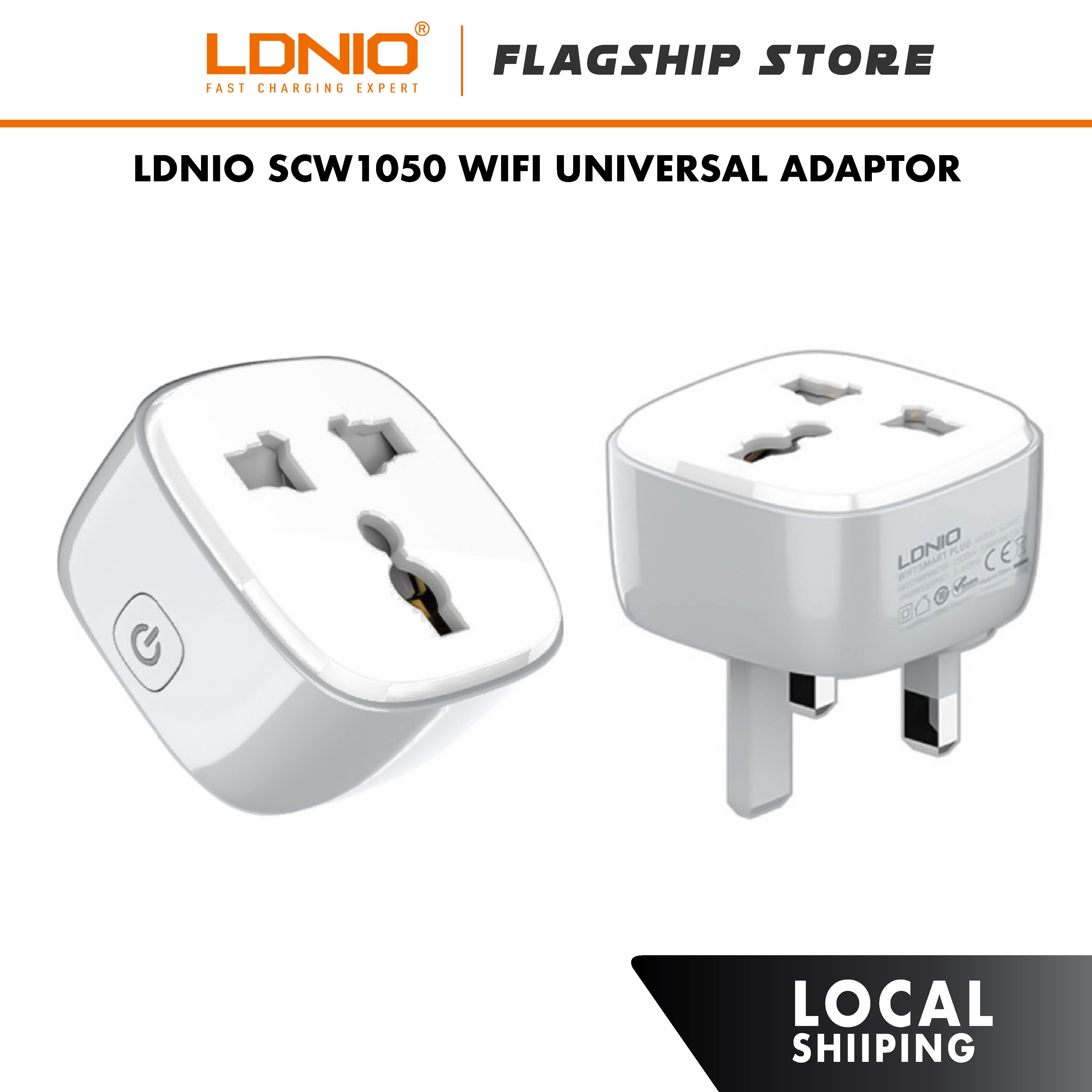 LDNIO SCW1050 WiFi High Power Smart Power Plug USB Universal Multi Smart Office Socket Board Power Extension Board Smart Switch. 